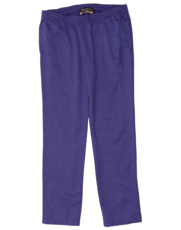 Kappa Pantalones de Chándal para Mujer UK 44 Large Poliéster Morado