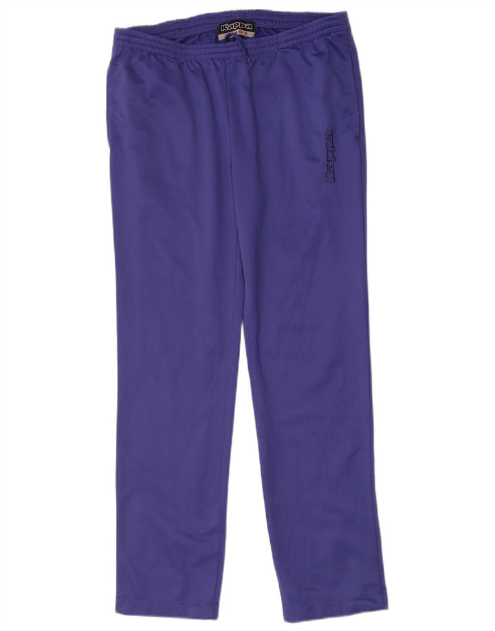 Kappa Pantalones de Chándal para Mujer UK 44 Large Poliéster Morado