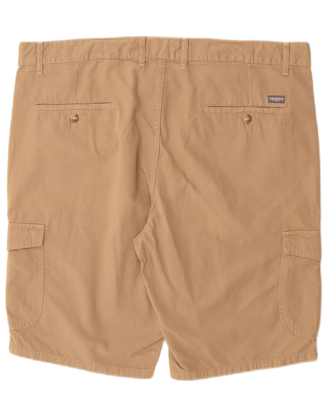 Carrera Pantalones cortos cargo de ajuste regular para hombre W38 XL Algodón beige