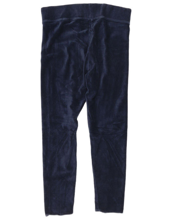 Marks & Spencer Pantalones de pana ajustados para mujer UK 10 Small W30 L23 Navy Bl