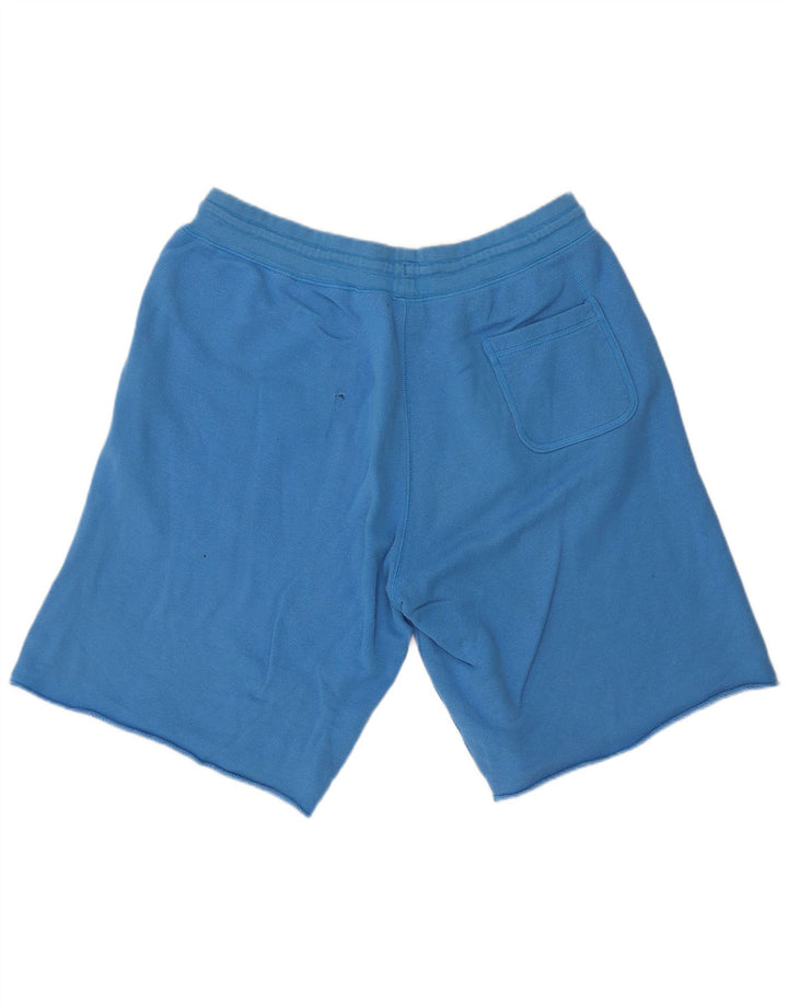 Nike - Pantalones cortos deportivos con gráficos para hombre, algodón azul grande