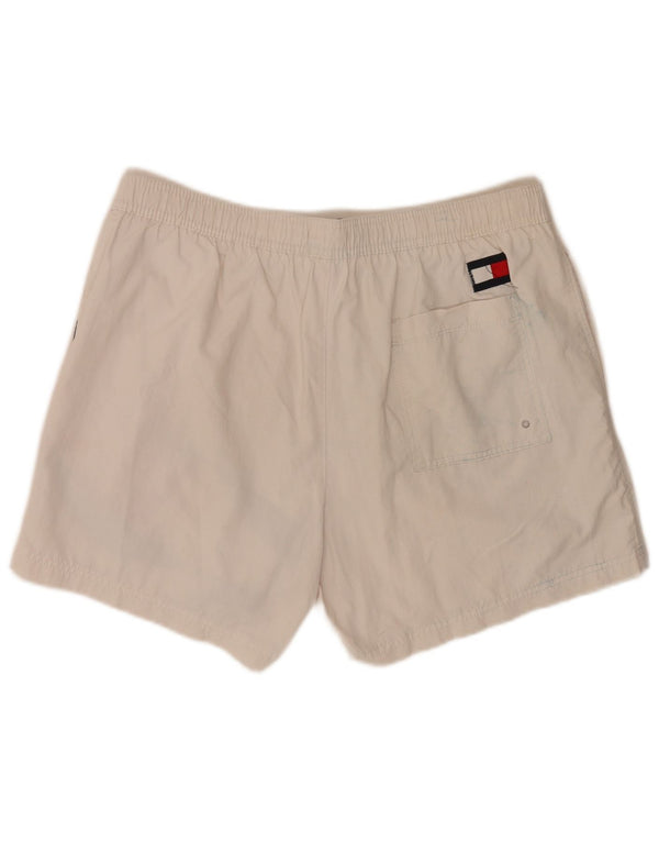 Tommy Hilfiger Bañador para Hombre con Gráfico Regular XL Blanco Colorblock