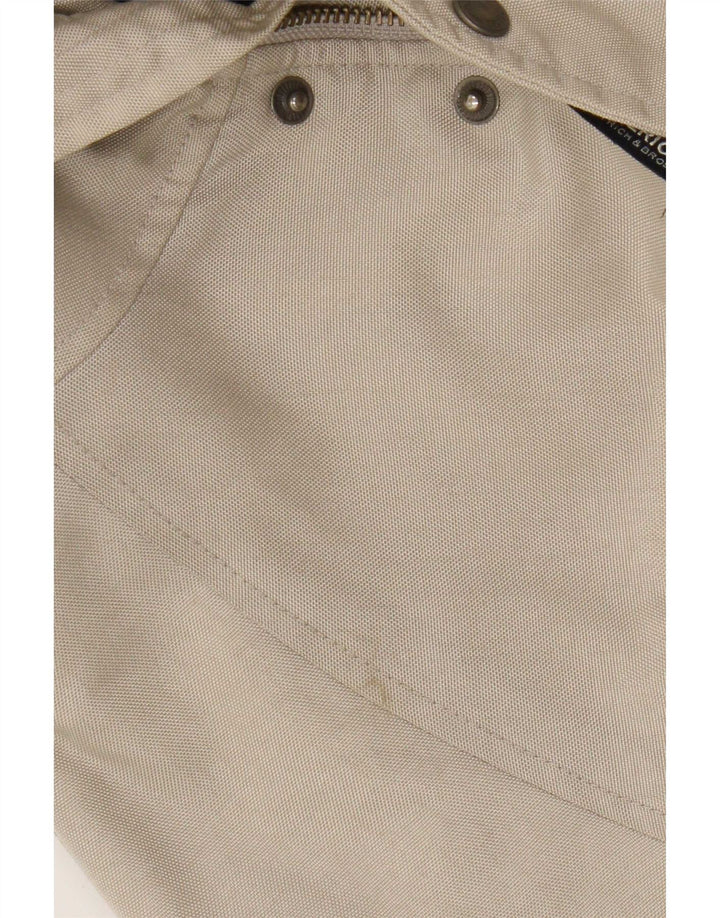 Woolrich Chaqueta bomber con capucha para hombre UK 38 Medium Beige Nylon