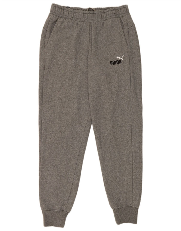 Pantalones De Chándal Puma Joggers De Algodón Gris Medio Hombre