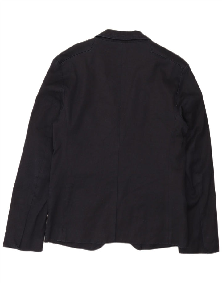 Armani Exchange Chaqueta tipo blazer de 2 botones para hombre Reino Unido 38 Algodón azul marino mediano