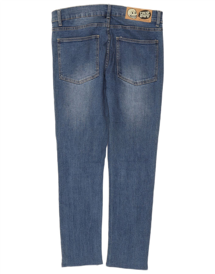 Vaqueros ajustados para hombre de Cheap Monday W30 L29 Algodón azul