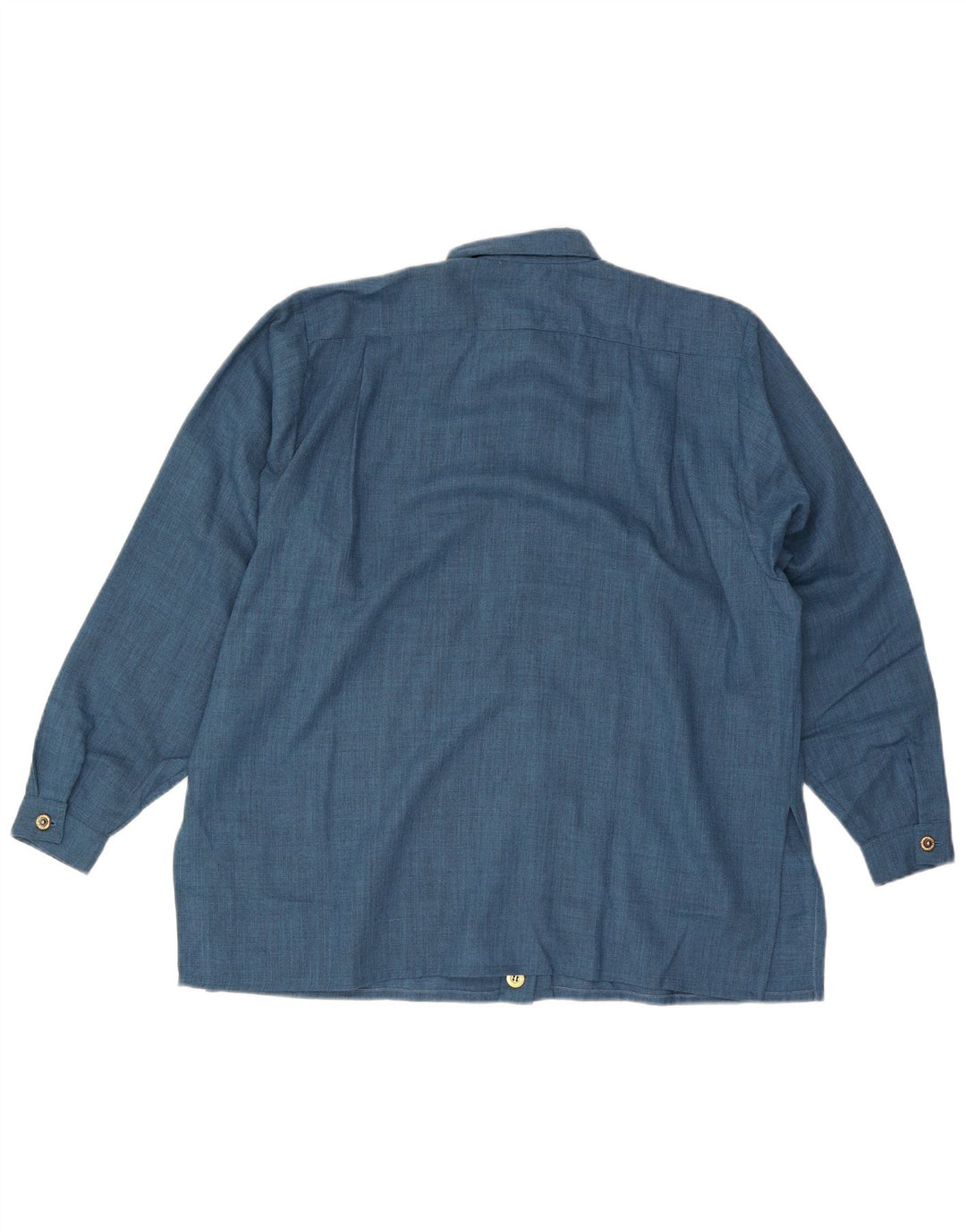 Camisa Oversize Mujer Cinzia Rocca IT 44 Lana Azul Medio
