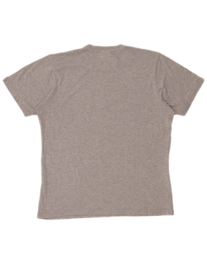 Helly Hansen Camiseta gráfica para hombre Top XL Gris Algodón