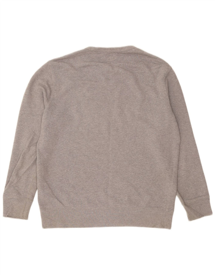 Levi's Hombre Sudadera Gráfica Jersey De Algodón Gris Medio
