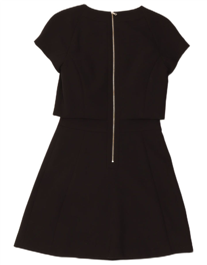 Ted Baker Vestido Acampanado para Mujer Talla 0 2XS Poliéster Negro