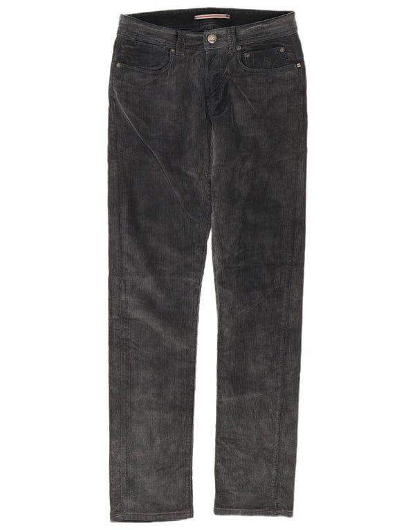 SIVIGLIA Pantalones casuales rectos para hombre W30 L34 Algodón gris