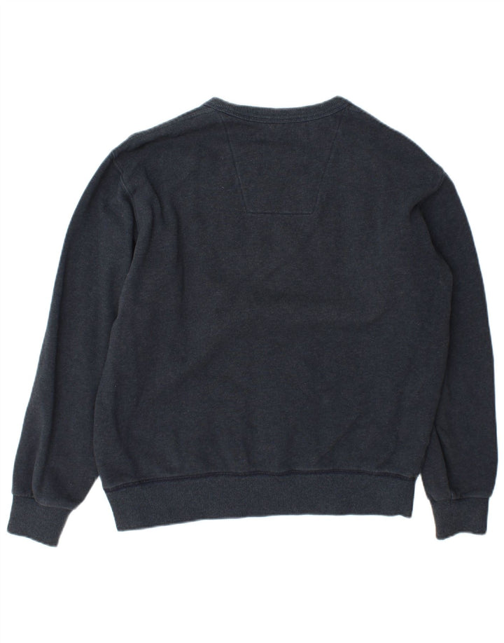 G-Star Hombre Sudadera Gráfica Jumper Medium Azul Marino Algodón