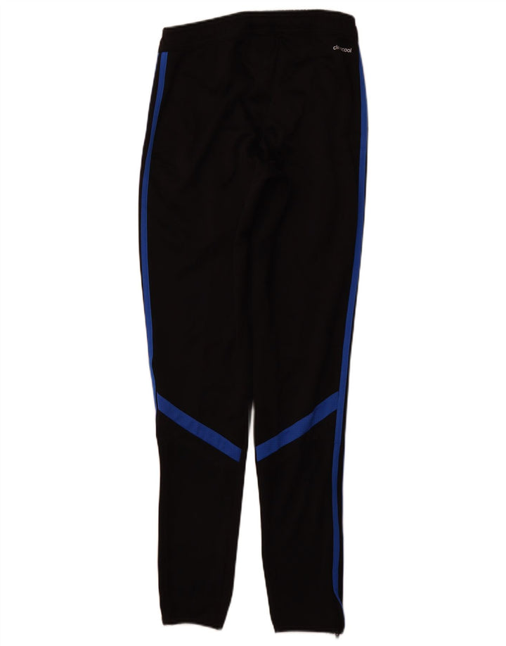 ADIDAS Mujer Climacool Chándal Pantalones UK 6 XS Negro Colorblock