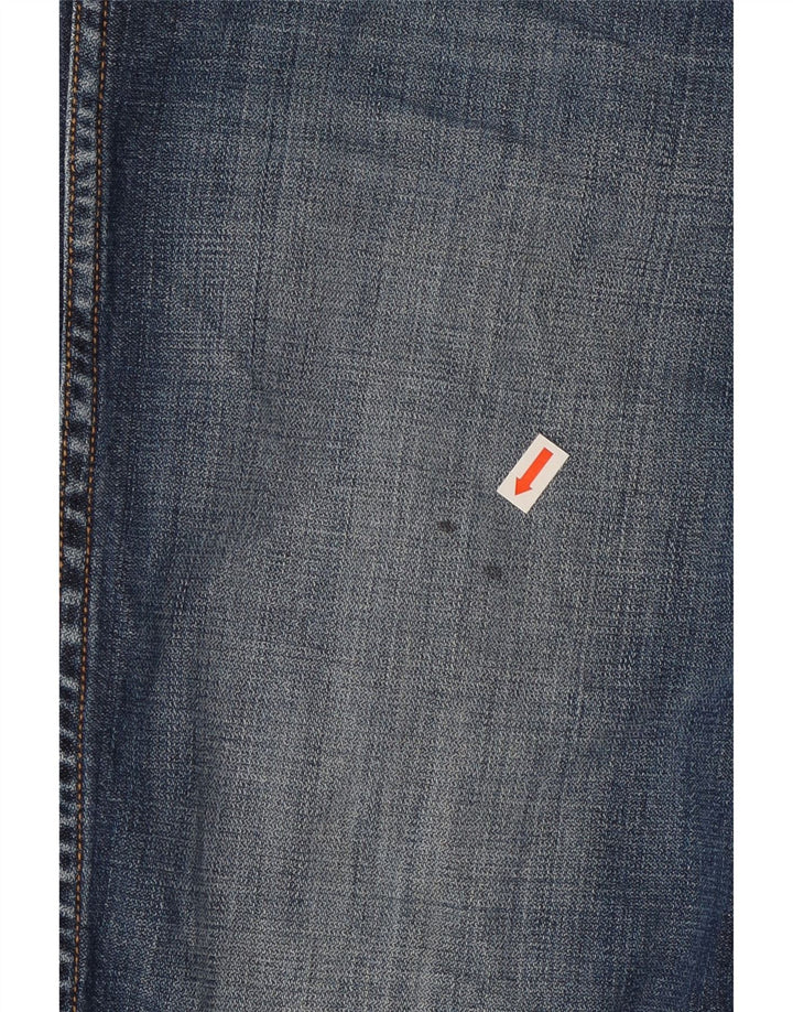 Wrangler Vaqueros Rectos Spencer para Hombre W34 L29 Algodón Azul