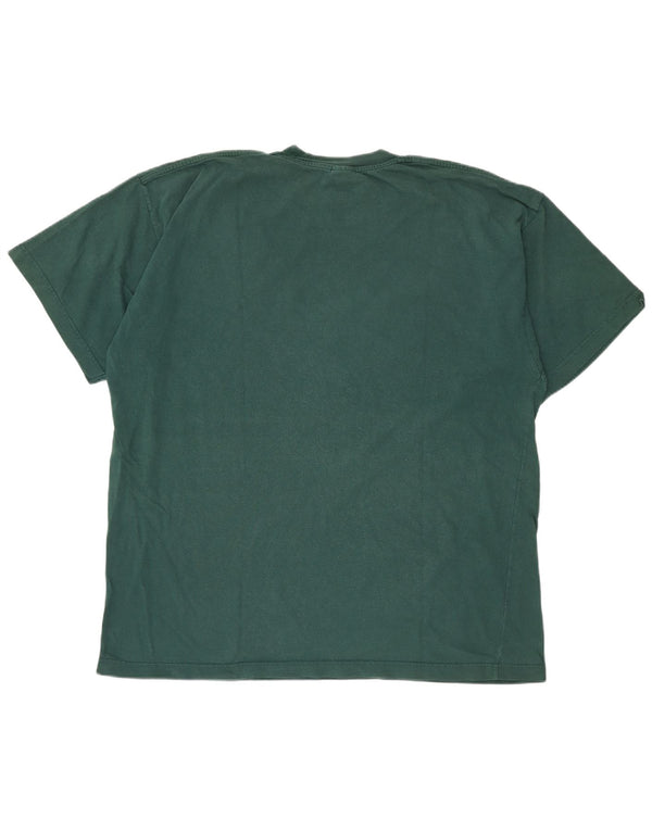 Camiseta NIKE Hombre Top 2XL Algodón Verde