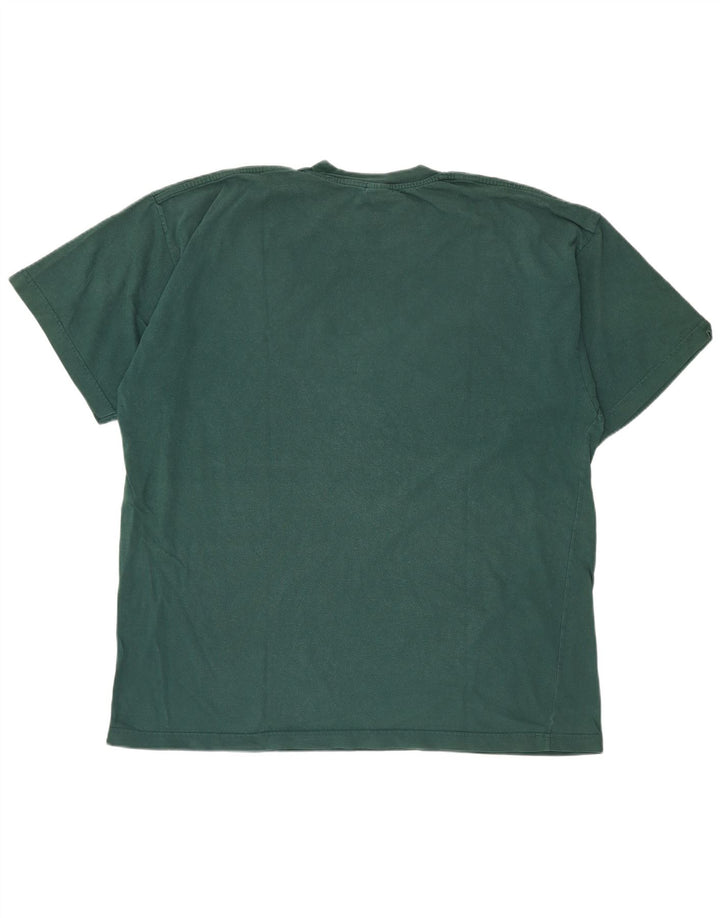Camiseta NIKE Hombre Top 2XL Algodón Verde