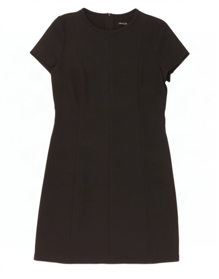 Massimo Dutti Vestido Acampanado Mujer EU 38 Small Negro