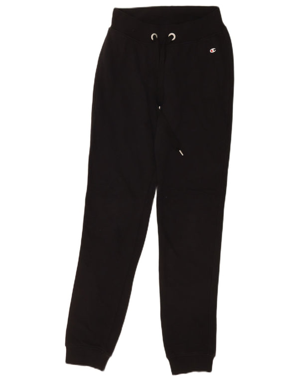 Champion Heritage Classics - Pantalones de chándal para mujer, talla 4 XS, color negro