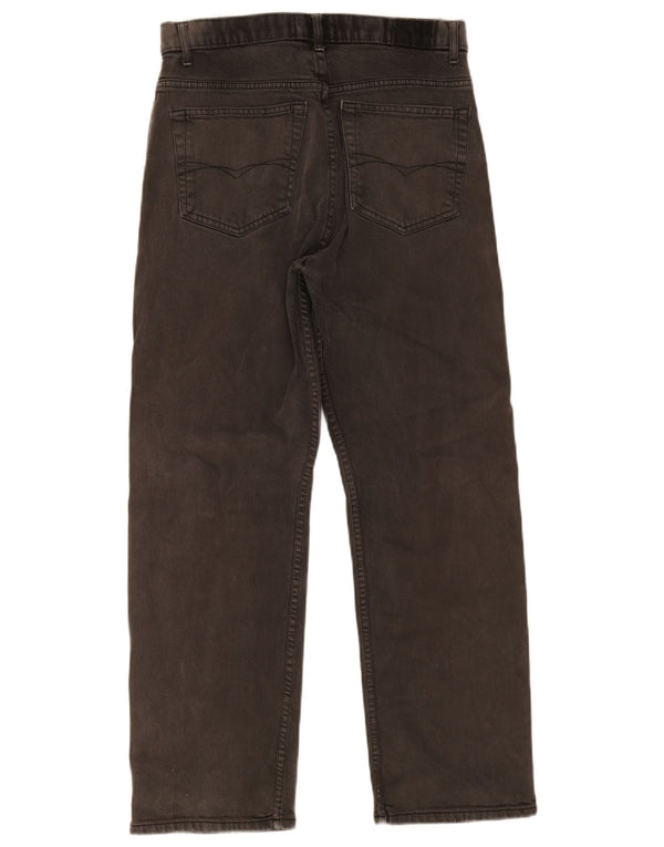 Marks & Spencer Vaqueros rectos azules Harbor para hombre W32 L29 Algodón gris