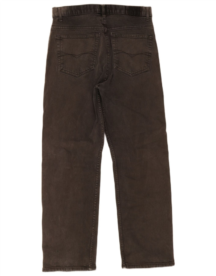Marks & Spencer Vaqueros rectos azules Harbor para hombre W32 L29 Algodón gris
