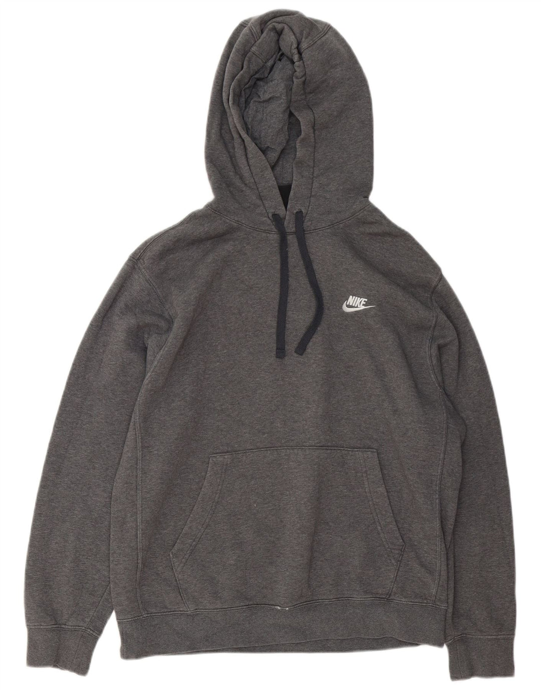 Sudadera con capucha Nike para hombre - Jersey de algodón moteado en gris medio
