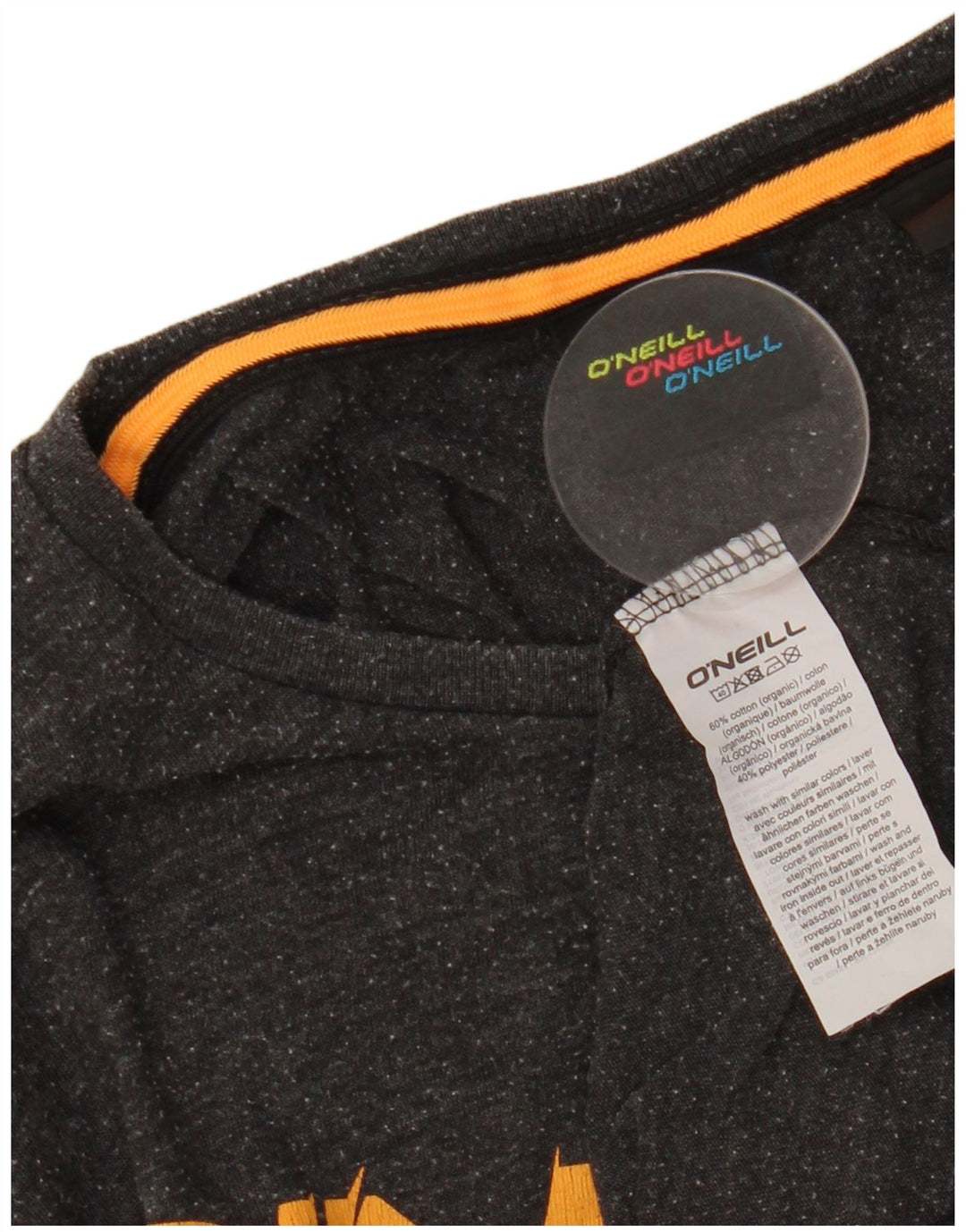 O'NEILL Camiseta gráfica para hombre Top Algodón gris medio