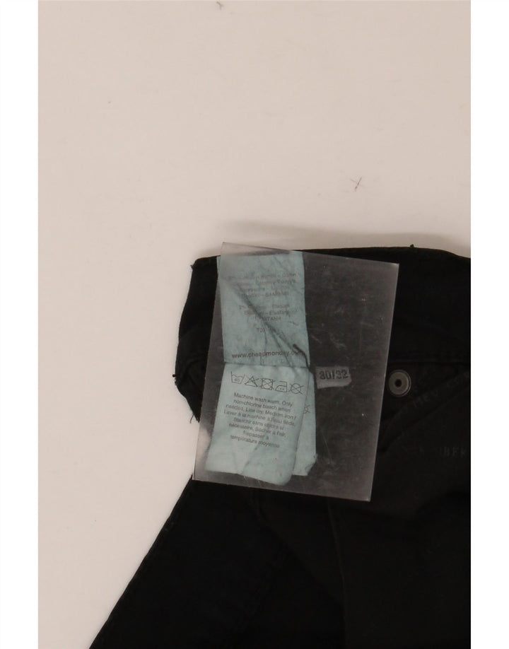 CHEAP MONDAY Vaqueros ajustados para hombre W30 L32 Algodón negro