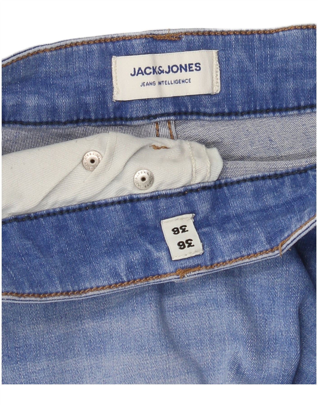 Jack & Jones Vaqueros Slim para Hombre W36 L36 Algodón Azul