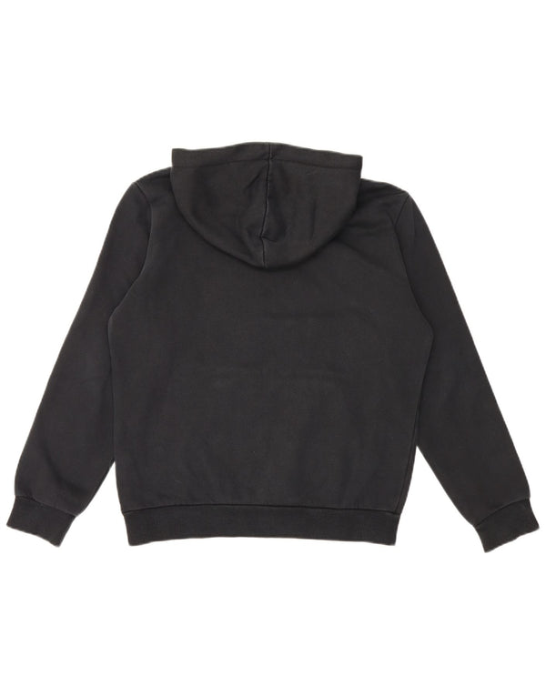 Puma Sudadera con capucha gráfica para hombre XS Algodón negro
