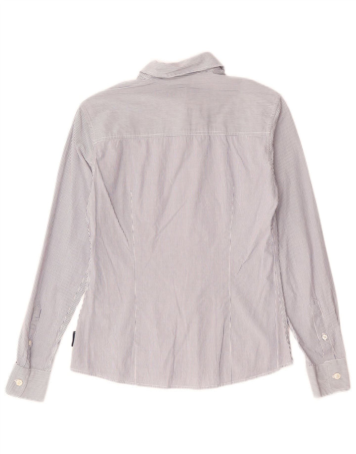 Camisa para mujer North Sails UK 40 Small Azul Rayas Algodón