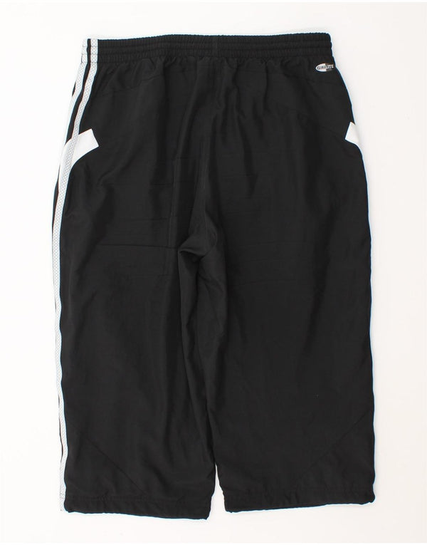 Adidas Mens Climalite Bermuda Sport Shorts Medio Negro Poliéster