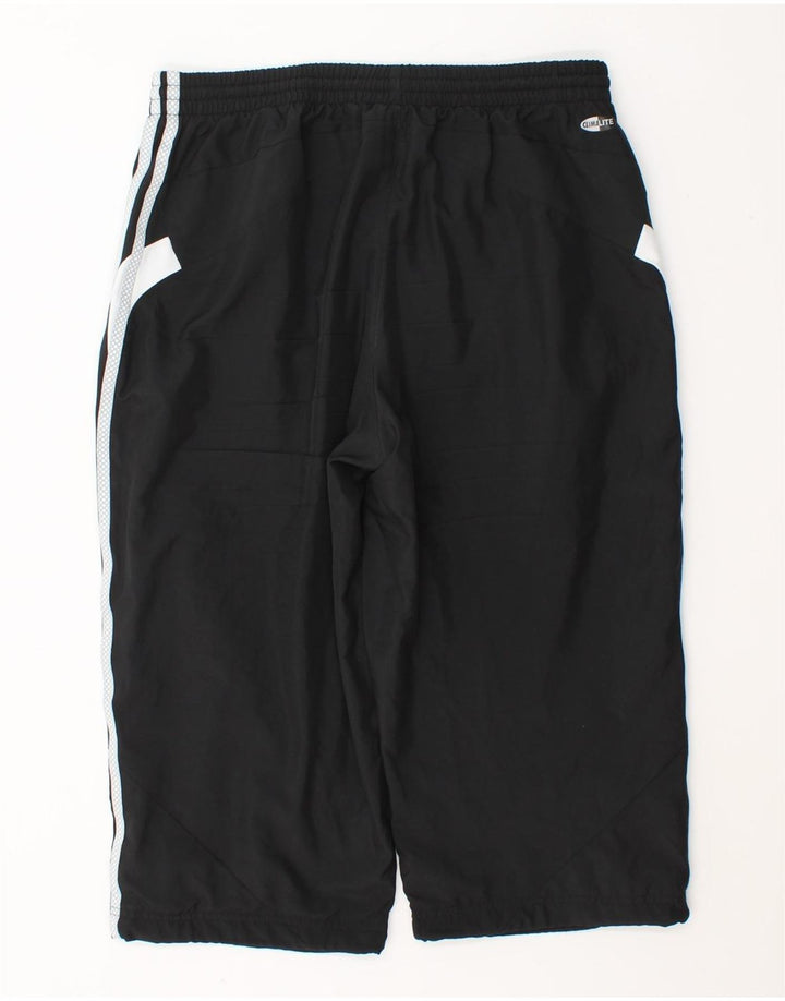 Adidas Mens Climalite Bermuda Sport Shorts Medio Negro Poliéster