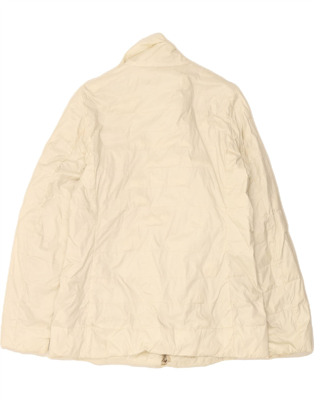 CONTE OF FLORENCE Womens Padded Jacket IT 48 XL Off White Vintage Conte of Florence and Second-Hand Conte of Florence from Messina Hembry 