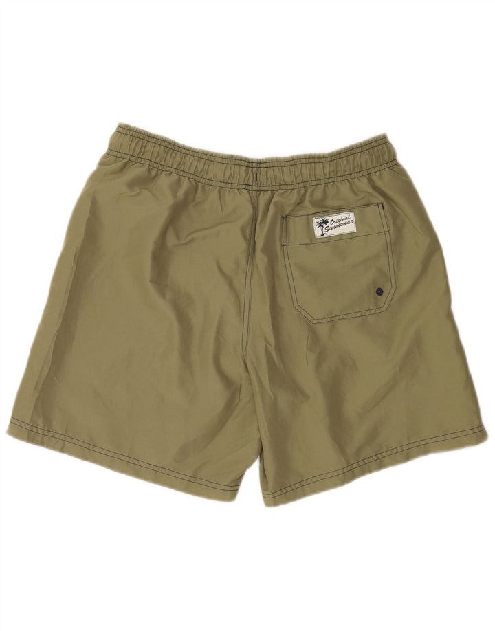 Bañador Marks & Spencer Hombre Poliéster Caqui Mediano