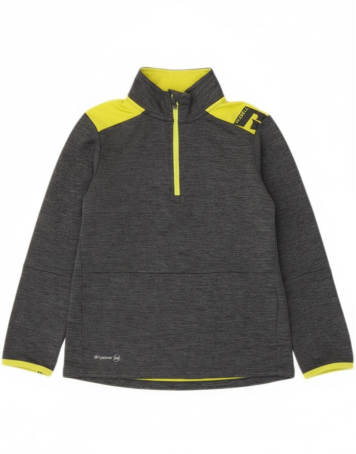 Russell Athletic - Chándal para niño (7-8 años), color gris medio