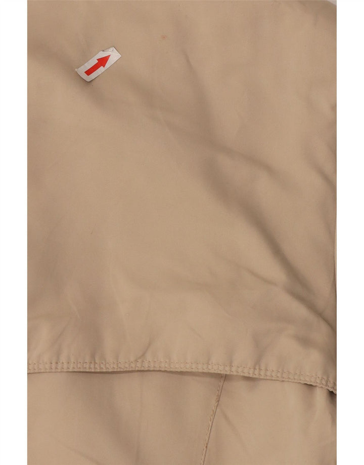 Zara Mujer Gabardina UK 42 Poliéster Beige Medio