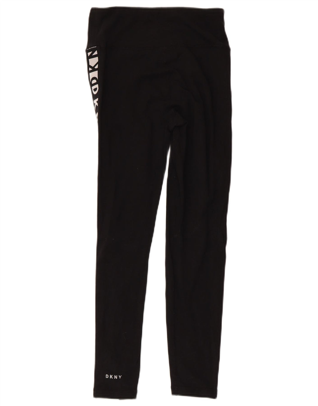 Dkny Leggings gráficos para mujer UK 4 XS Algodón negro