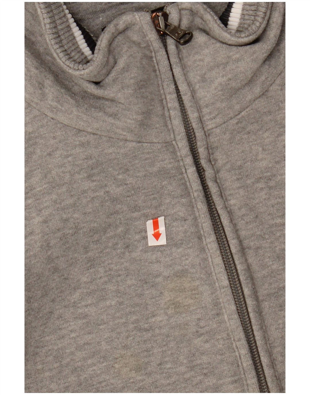 CHAMPION Chaqueta superior de chándal para hombre Algodón moteado gris grande