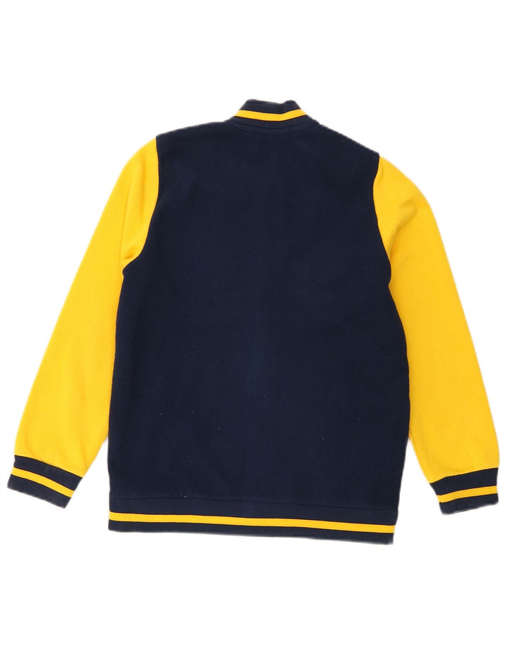 Adidas Chaqueta polar gráfica para niños 9-10 años Azul marino Colorblock