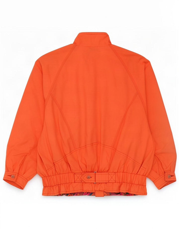 Chaqueta de esquí vintage para niñas 11-12 años Nylon naranja