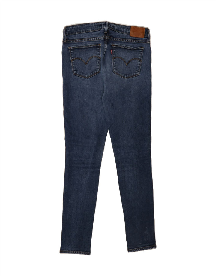 LEVI'S Womens 711 Skinny Jeans W29 L30 Blue Lyocell Vintage Levi's and Second-Hand Levi's from Messina Hembry 