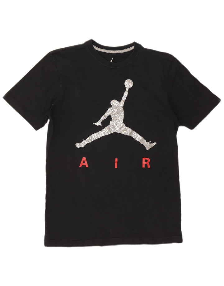 Jordan - Camiseta gráfica para hombre, talla mediana, color negro