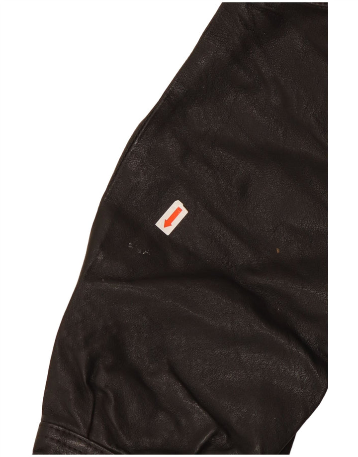 C&A Chaqueta de cuero para hombre IT 58 4XL Cuero marrón