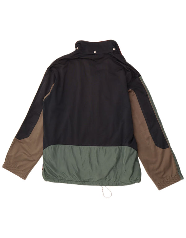 DIADORA Chaqueta de chándal para hombre, talla 42, talla grande, multicolor, color block