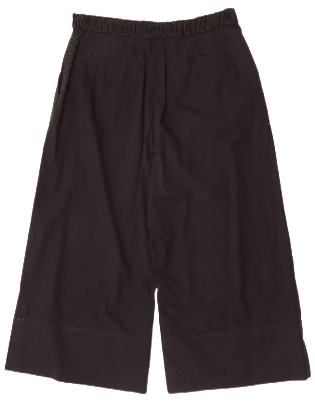 Max & Co. Pantalones capri de pierna ancha para mujer W30 L21 Negro