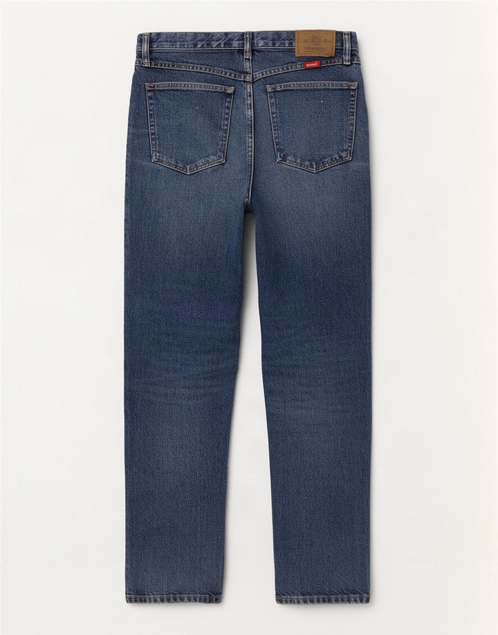 Vaqueros Wrangler Hombre Rectos W32 L30 Algodón Azul