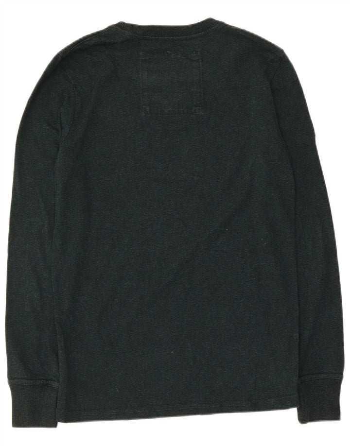 Superdry Top Gráfico De Manga Larga De Algodón Verde Pequeño |