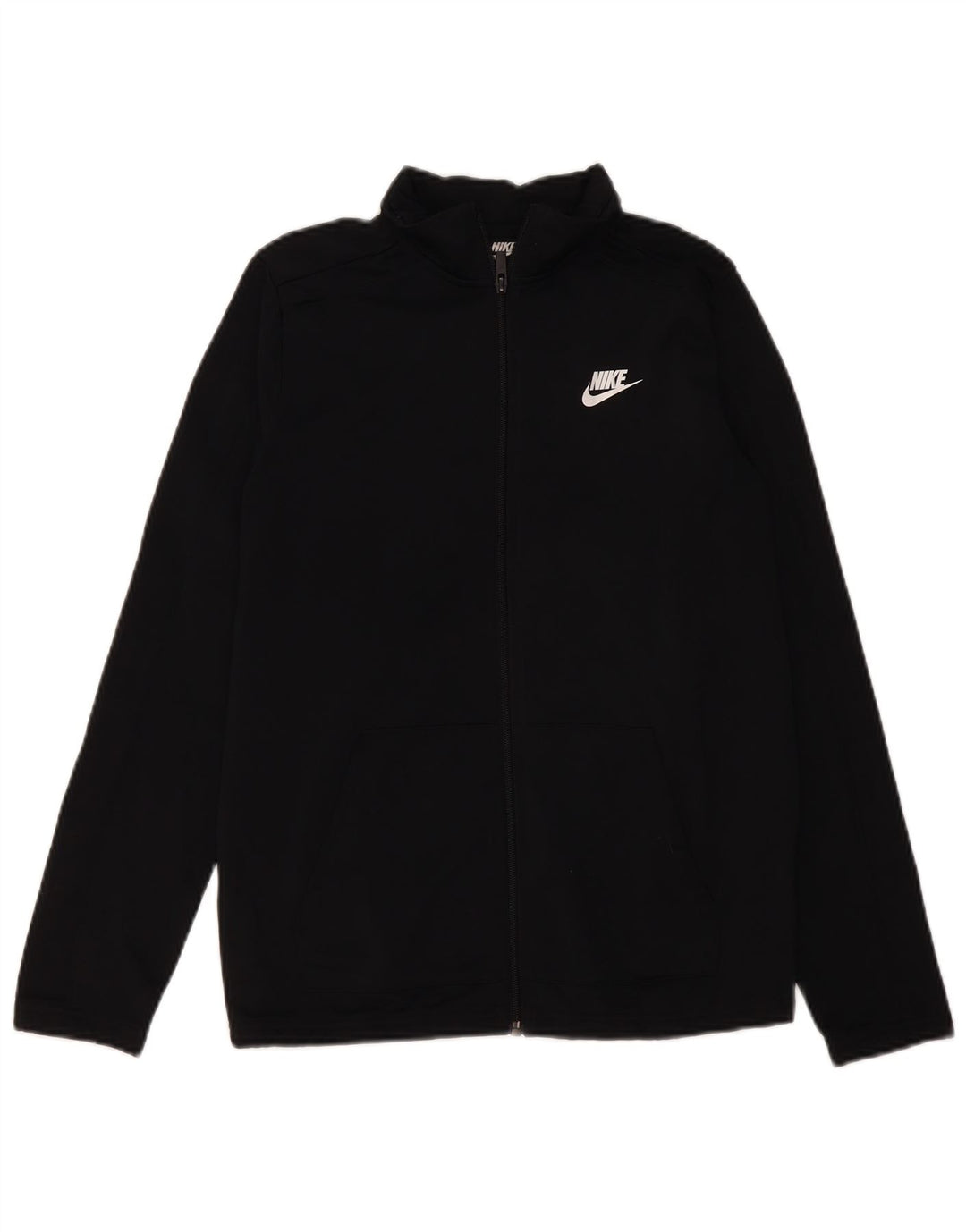 Nike Chaqueta de chándal para niño 13-14 años XL Negro Poliéster