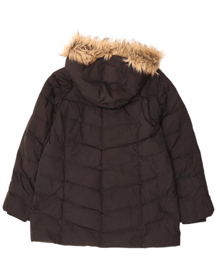 Abrigo acolchado con capucha para mujer Mountain Warehouse ES 40 XL Poliéster negro