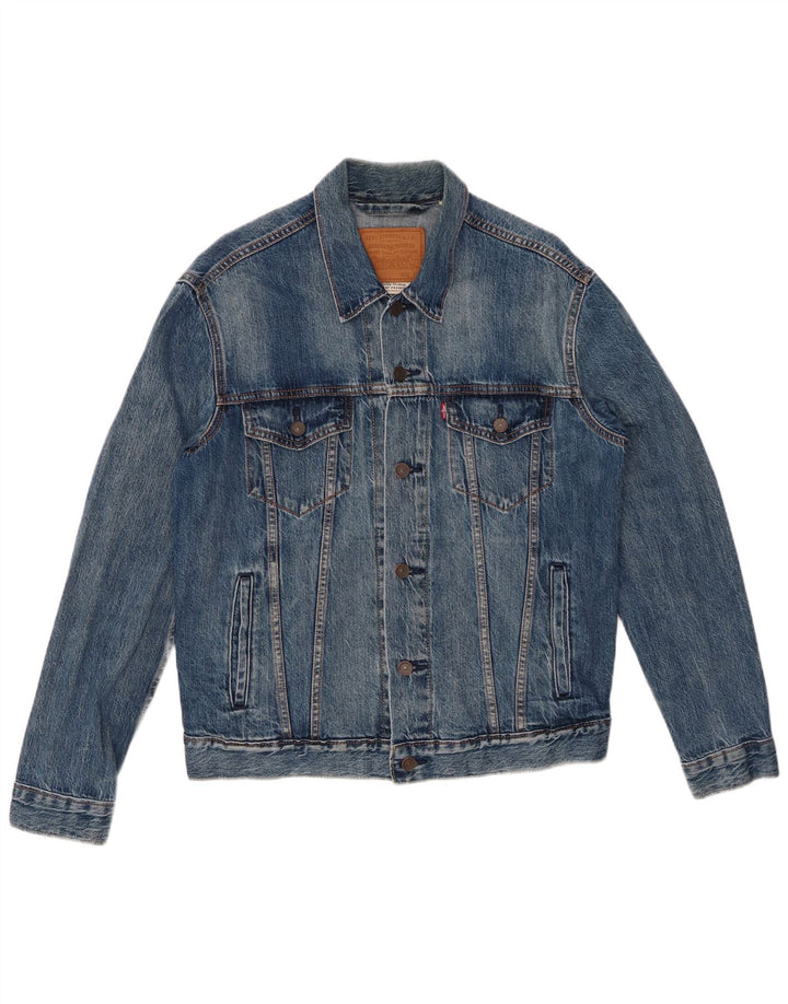 LEVI'S Chaqueta vaquera para hombre UK 38 Azul medio